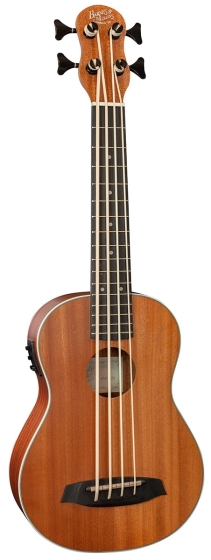 Barnes & Mullins Bass Ukulele - Mahogany