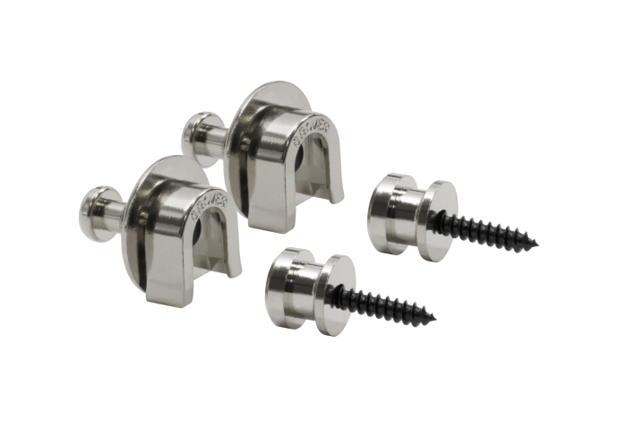 Grover Strap Lock Chrome