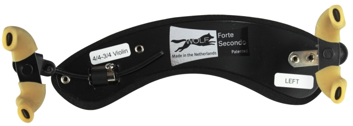 Wolf Shoulder Rest. Violin. Forte Secondo. Lefthanded 4/4 - 3/4