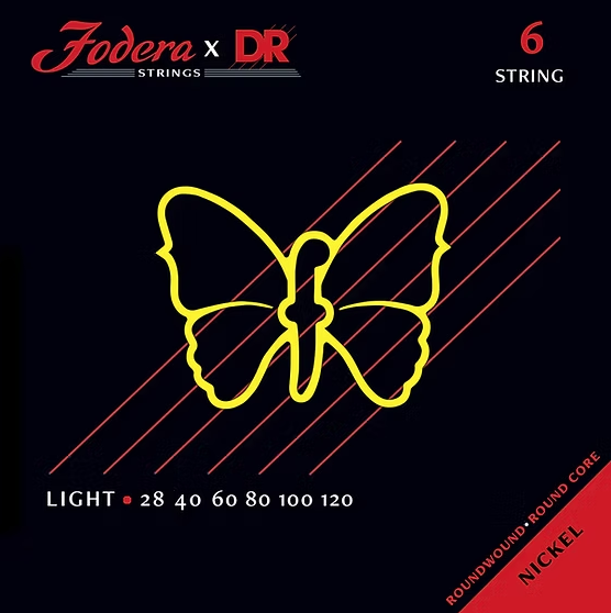 Fodera x DR Strings Bass Nickel Light - 6 String