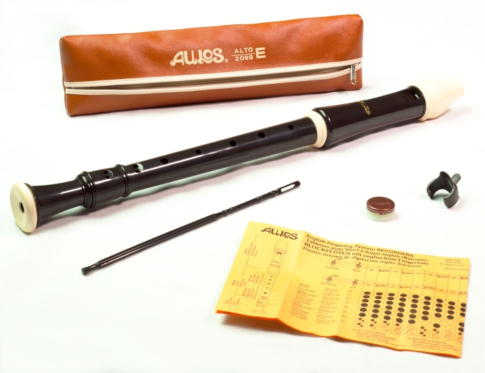 Aulos Treble Recorder 209B Robin