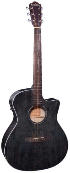 Rathbone No.3 - Sitka Spruce/Maple E/Cut - Black