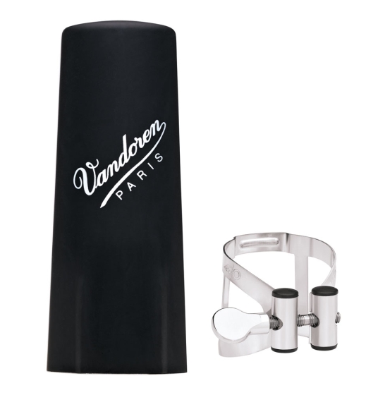 Vandoren Ligature & Cap Clarinet Bb Pewter M/O+Plastic