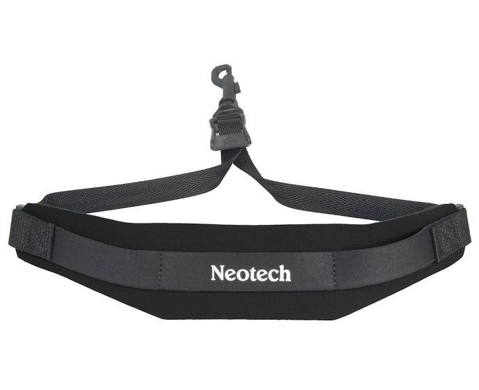 Neotech Soft Sax Strap Black Regular - Swivel Hook