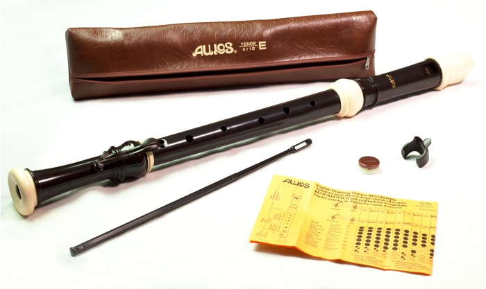 Aulos Tenor Recorder 511B Symphony