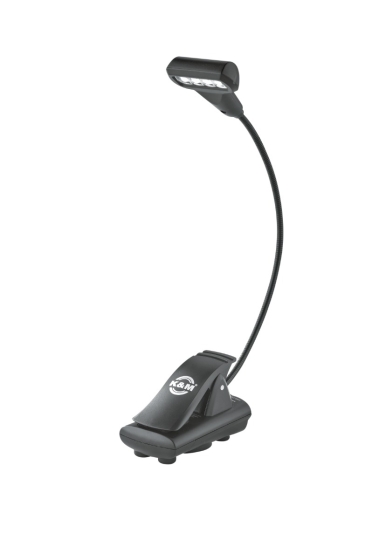 K&M Music Stand Light 4 LED T-Model FlexLight w/Magnetet