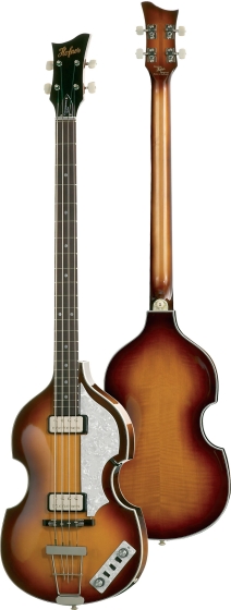 Hofner HCT Violin Bass Sunburst Lefthanded