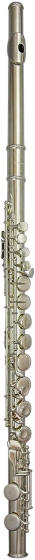 Trevor James Performer Alto Flute Outift. Silver Lip Riser