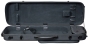 Hidersine Violin Case - Polycarbonate Oblong Brushed Silver