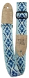 TGI Guitar Strap Woven Cotton Vegan - Royal Blue