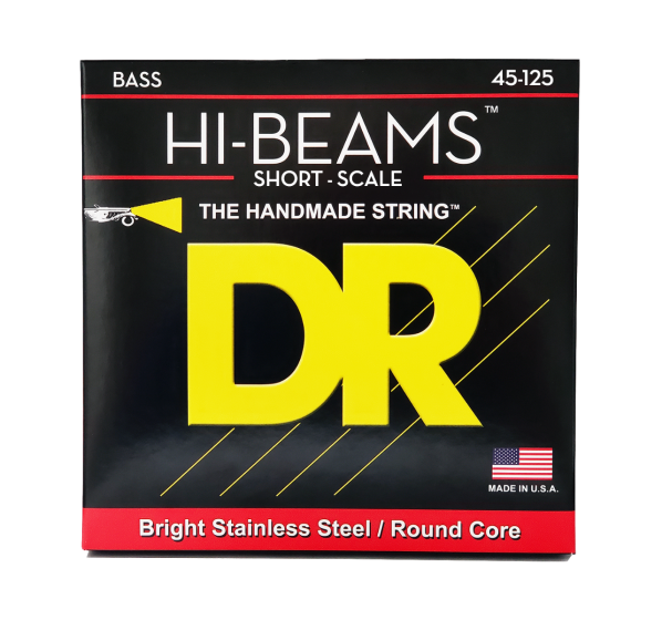 DR Strings Hi-Beam Round Core Bass Medium - Short Scale 5 String
