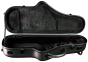 Champion Polycarbonate Alto Sax Case - Black Grid