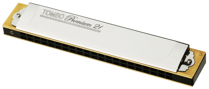 Tombo Tremolo Harmonica Premium 21 Bb