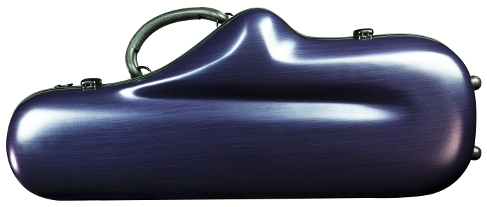 Champion Polycarbonate Alto Sax Case - Matte Purple