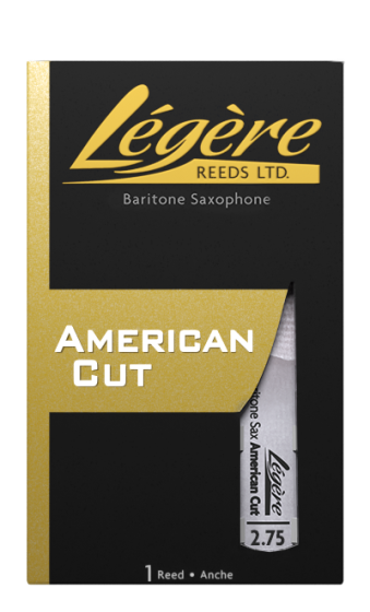 Legere Baritone Saxophone Reeds American Cut 2.75