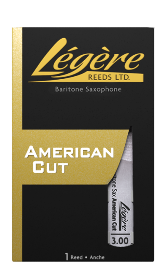 Legere Baritone Saxophone Reeds American Cut 3.00