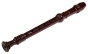 Aulos Descant Recorder 303BD Elite - School Recorder - Dark Brown