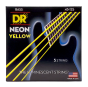 DR Strings Hi-Def Neon Yellow Bass Light - 5 String