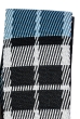 TGI Guitar Strap Woven Cotton Vegan - Blue Tartan