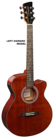 Brunswick Grand Auditorium Electro Mahogany - Left Handed