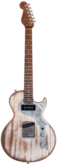 Paoletti Guitars Seicento Richard Fortus Signature 3 - White 