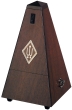 Wittner Metronome. Genuine Walnut Matt Silk. With Bell.