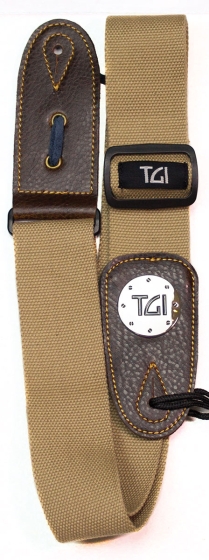 TGI Guitar Strap Woven Khaki