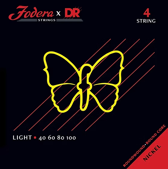 Fodera x DR Strings Bass Nickel Light - 4 string