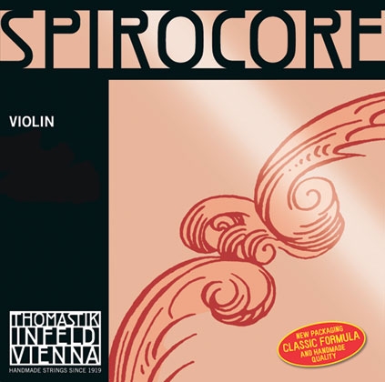 Spirocore Violin String D. Chrome Wound 4/4