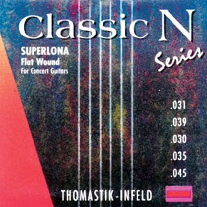 Thomastik Classical Guitar Strings - Classic N SET. Roundwound. Regular Tension.