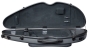 Hidersine Violin Case - Polycarbonate Halfmoon Carbon Fibre Effect