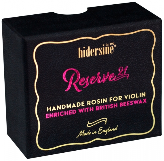 Hidersine Reserve21 Violin Rosin with British Beeswax - Light