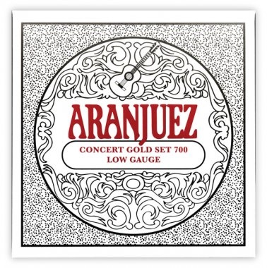 Aranjuez Classical Guitar Strings Concert Gold 700 Low Gauge