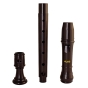 Aulos Descant Recorder 303BD Elite - School Recorder - Dark Brown