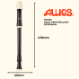 Aulos Treble Recorder 209B Robin