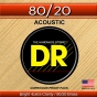 DR Strings Hi-Beam 80/20 Acoustic Medium - Light