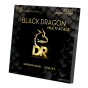 DR Strings Black Dragon Bass Coated Stainless Steel Tapered Medium Multi Scale - 5 String