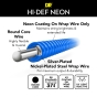 DR Strings Hi-Def Neon Blue Bass Medium 5 String