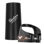 Vandoren Ligature & Cap Clarinet Bb Carbon. Bronze Hardware. Plastic Cap 