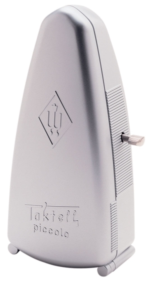 Wittner Metronome. Taktell Piccolo. Silver