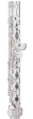 Trevor James Privilege Flute - Shaped Lip - Silver Lip & Riser - Open Hole