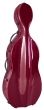 Hidersine Cello Case Fibreglass Wine Red