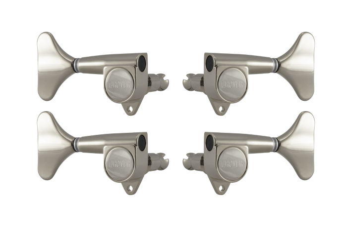 Grover Mini Bass 144 Series Nickel Set 2 + 2