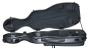 Hidersine Violin Case - Polycarbonate Gourd Brushed Silver