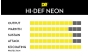 DR Strings Hi-Def Neon Multi-Colour Acoustic Light