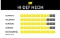 DR Strings Neon Yellow Electric Light-Heavy