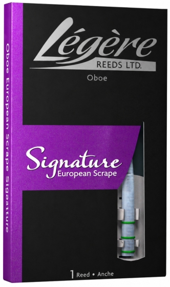 Legere Oboe Reed - Signature European Scrape - Medium Soft