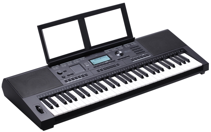 Medeli MILLENIUM Series Keyboard. 61 Key with Touch Response. Black