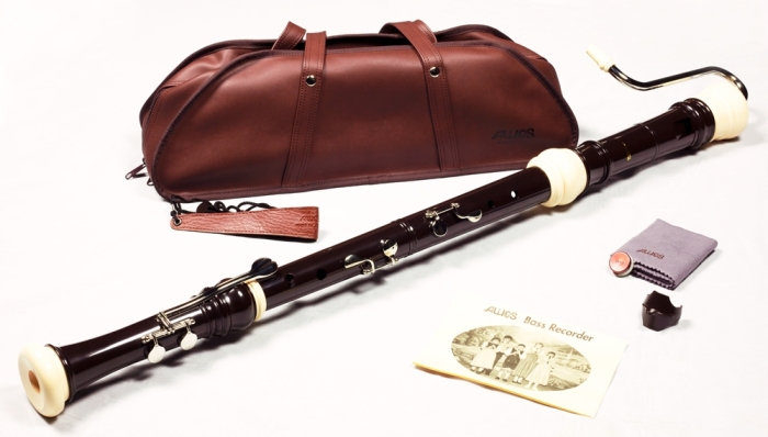 Aulos Bass Recorder 533B Symphony