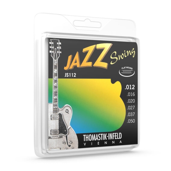 Thomastik Jazz Guitar Strings - Jazz Swing SET. Flatwound. Gauge 0.010 - TIN PLATED